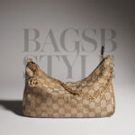 ⁦GUCCI LADY LUNETTA CHAIN SMALL SHOULDER BAG A0034B (24.5*15*5cm)⁩ - الصورة ⁦2⁩