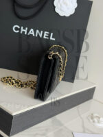 CHANEL MASTER WALLET ON CHAIN CAVIAR AP5073 (19*13*3cm) - Imagen 2