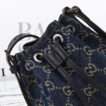 GUCCI MINI BUCKET BAG WITH GUCCI PLAQUE 875802 (19.5*15.5*10.5cm) - Image 3