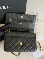 CHANEL MASTER WALLET ON CHAIN CAVIAR AP5073 (19*13*3cm) - Imagen 3