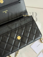 CHANEL MASTER WALLET ON CHAIN CAVIAR AP5073 (19*13*3cm) - Imagen 5