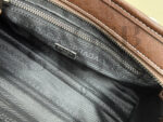 PRADA BONNIE MEDIUM DENIM AND LEATHER HANDBAG 1BA426 (32*15.5*12cm) - Image 3