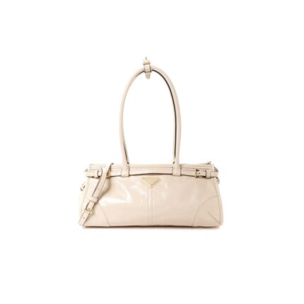PRADA BONNIE MEDIUM LEATHER HANDBAG 1BA426 (32*15.5*12cm)