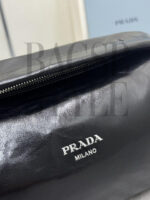 PRADA LEATHER SHOULDER BAG 2VH194 (33*17*17cm) - Image 7