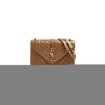 YSL ENVELOPE MEDIUM IN SMOOTH LEATHER 600185AACT72760 (24*17.5*6cm)
