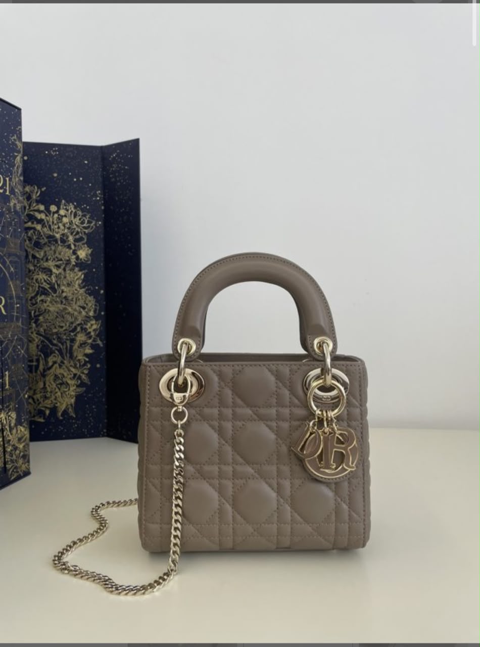WhatsApp Image 2026-07-20 at 3.31.34 AM LADY DIOR MINI. Size: 17 × 15 × 7 cm - Image 1