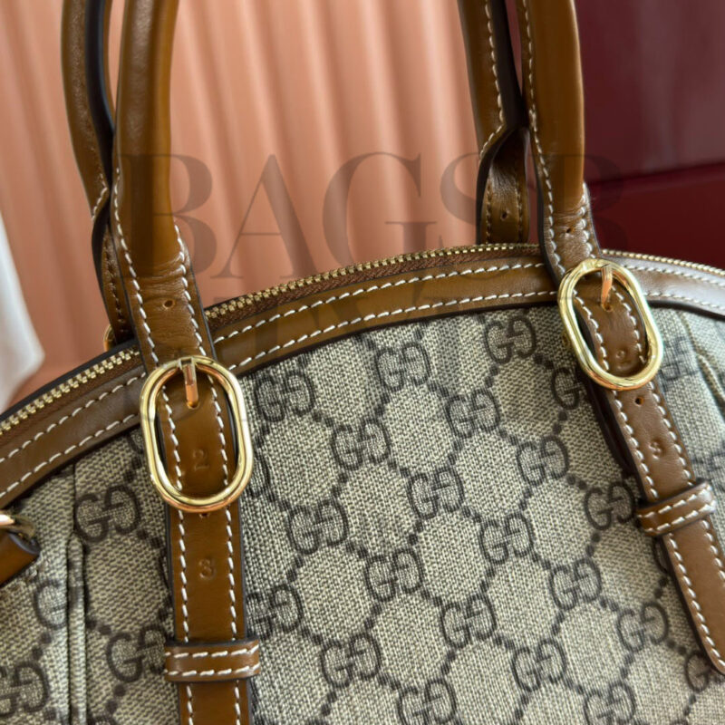 gucci Gg Emblem Small Top Handle Bag