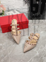 VALENTINO ROCKSTUD PATENT-LEATHER MULE 5W2S0H15VNW_P45 - Image 2