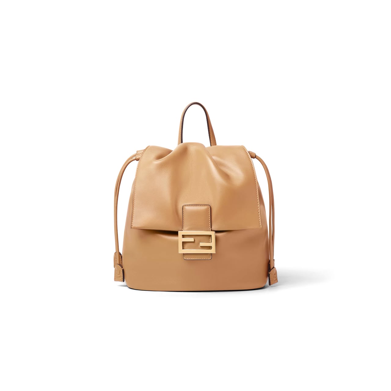 WhatsApp Image 2026-07-28 at 9.11.18 PM FENDI CAPPUCCINO BROWN LEATHER BACKPACK 8BZ057AYJ1F19P8 (26*23*12cm) - Imagen 1