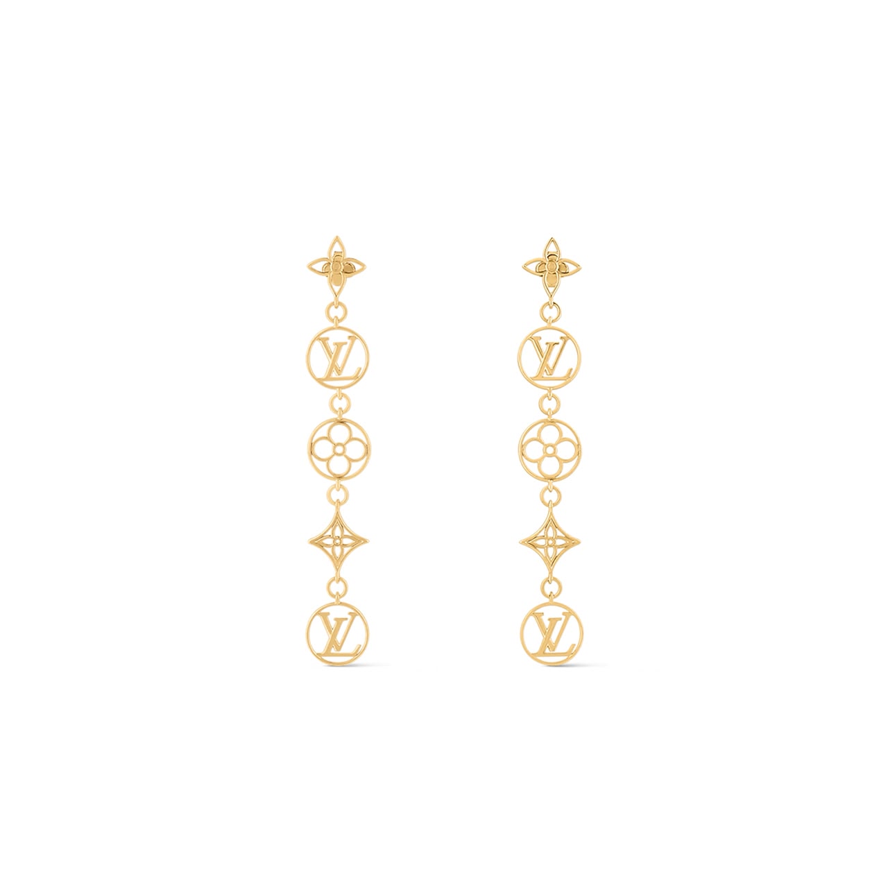 WhatsApp Image 2026-08-03 at 3.34.22 AM LOUIS VUITTON LV LACE EARRINGS M01072 - Image 1
