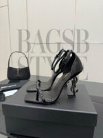 ysl Opyum Sandals Patent Leather
