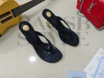 ysl Opyum Mules Satin Crepe