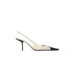 ysl Babylone Breteuil Slingback Pumps Smooth Leather
