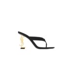 ysl Opyum Mules Satin Crepe