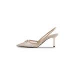 prada Mesh Open Toe High Heels